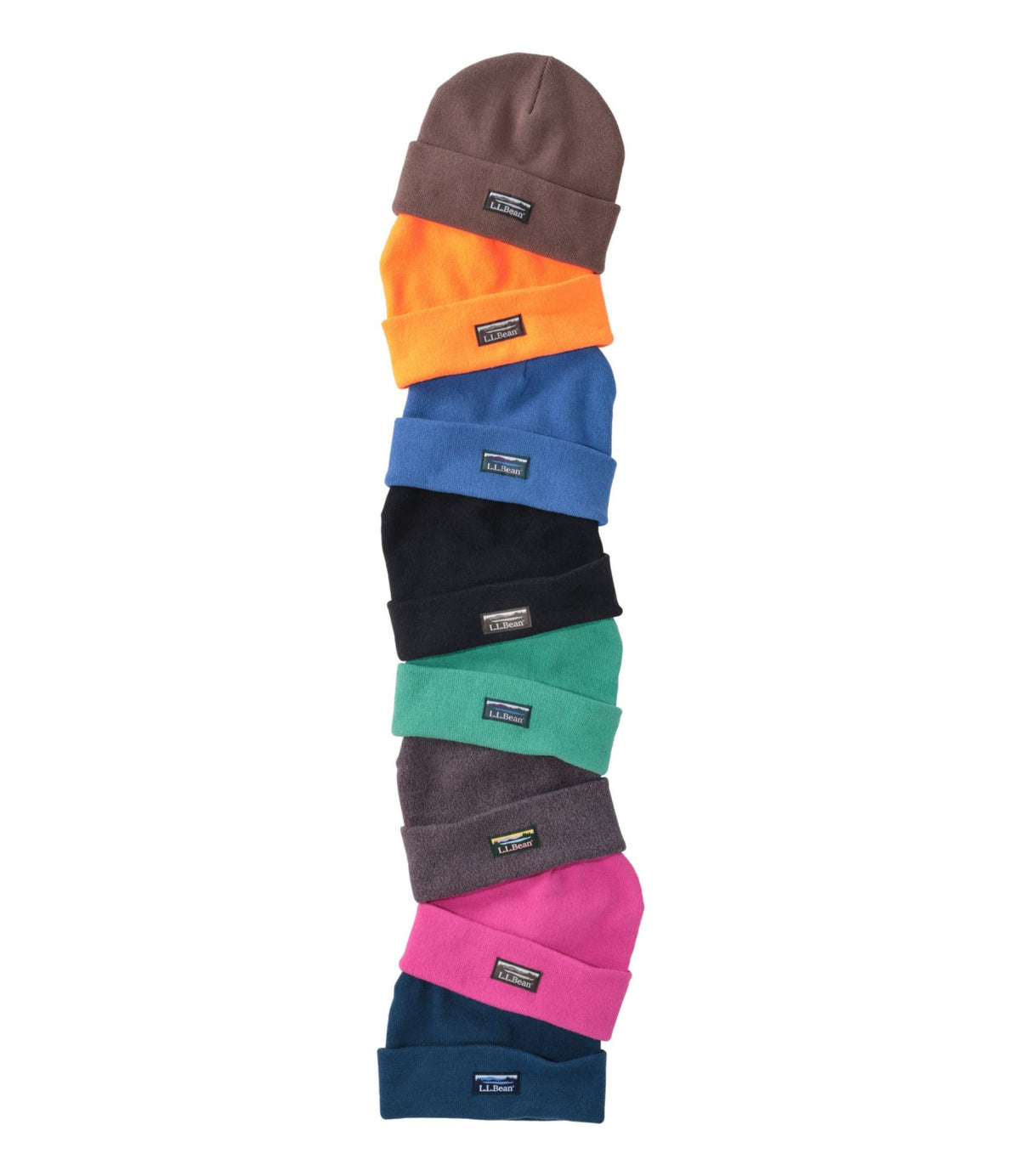 L.L.Bean Adults' L.L.Beanie, Solid Charcoal Heather