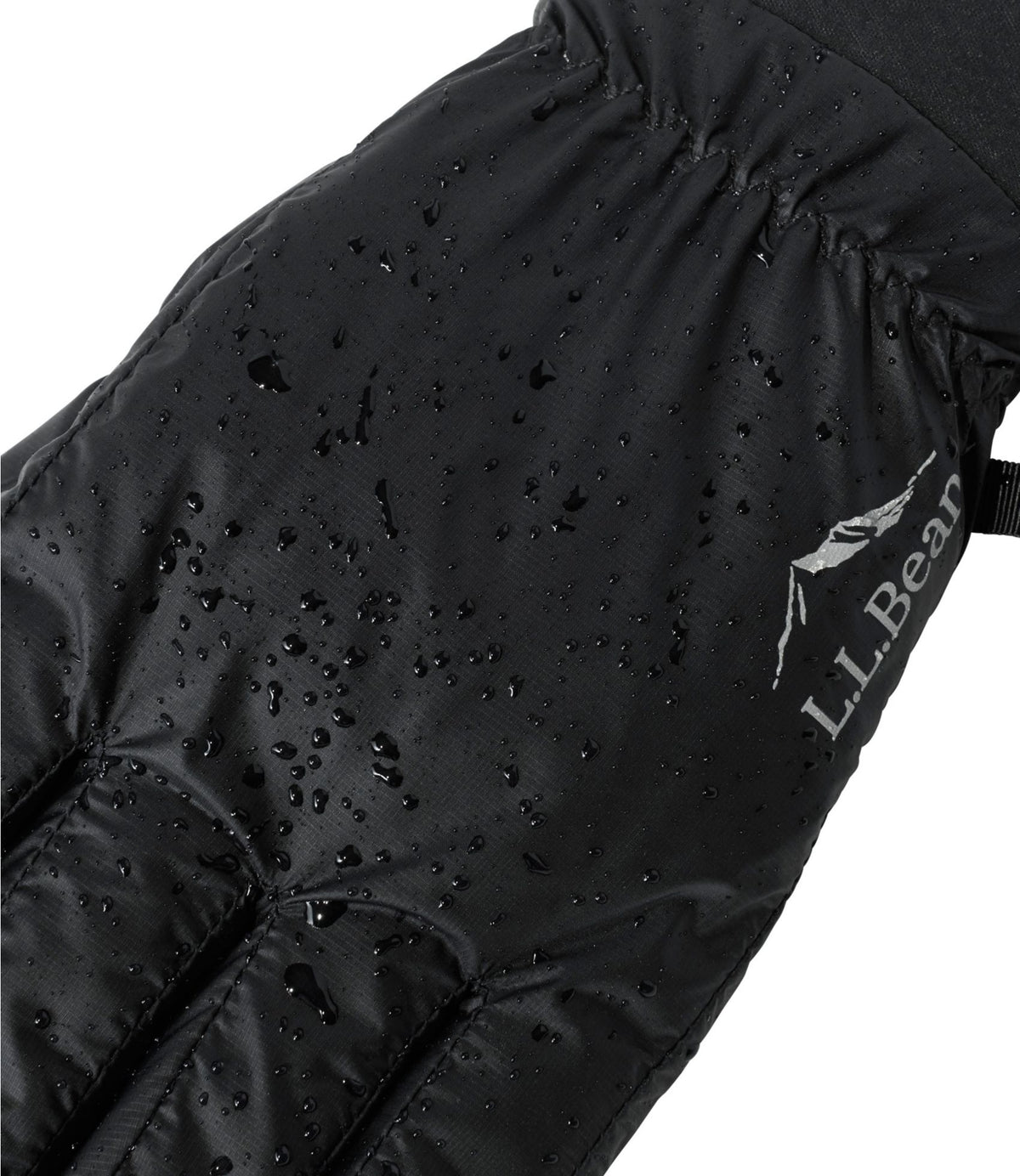 L.L.Bean Adults' Waterproof 650 Down Gloves Carbon Navy