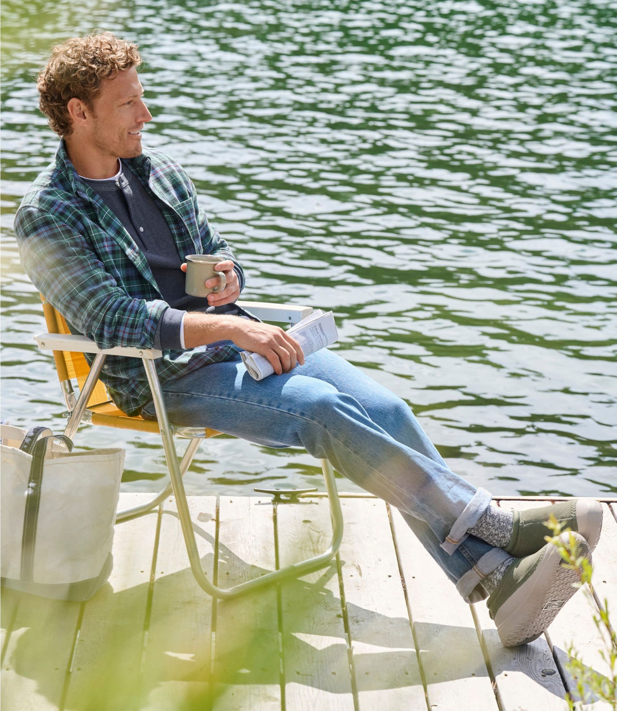 L.L.Bean Men's Double L® Jeans, Standard Fit Dark Wash