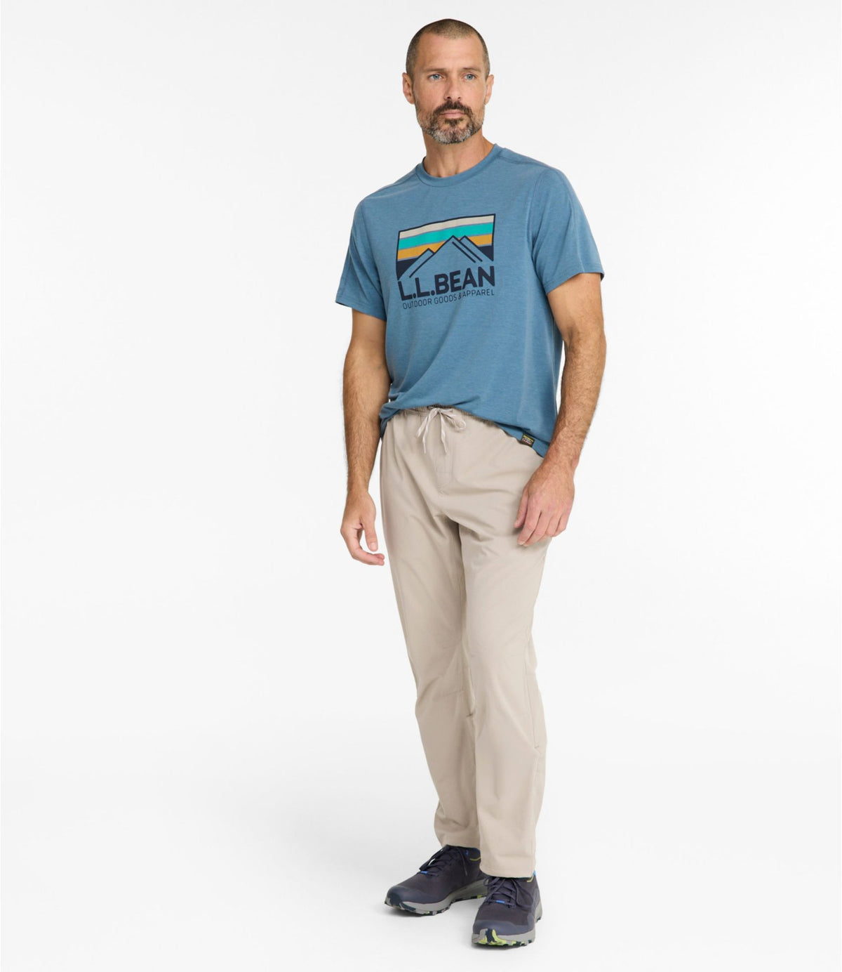 L.L.Bean Men's Bean's Multisport Pant, Slim Alloy Gray