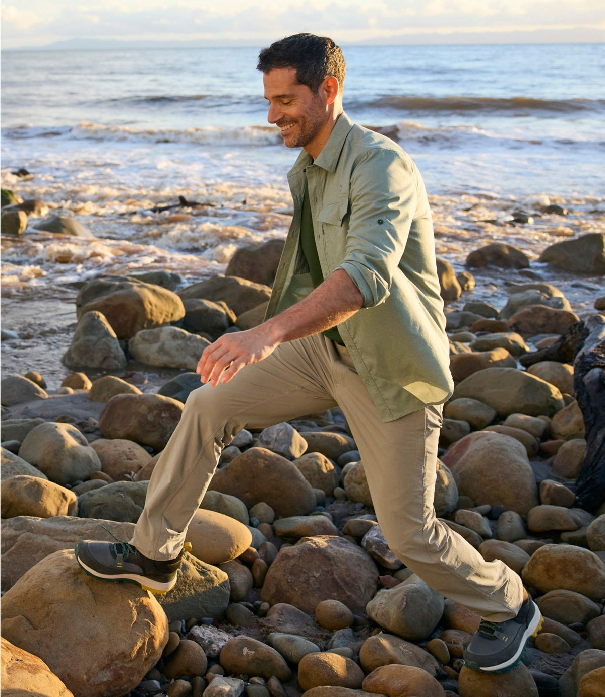 L.L.Bean Men's No Fly Zone Pants Briar