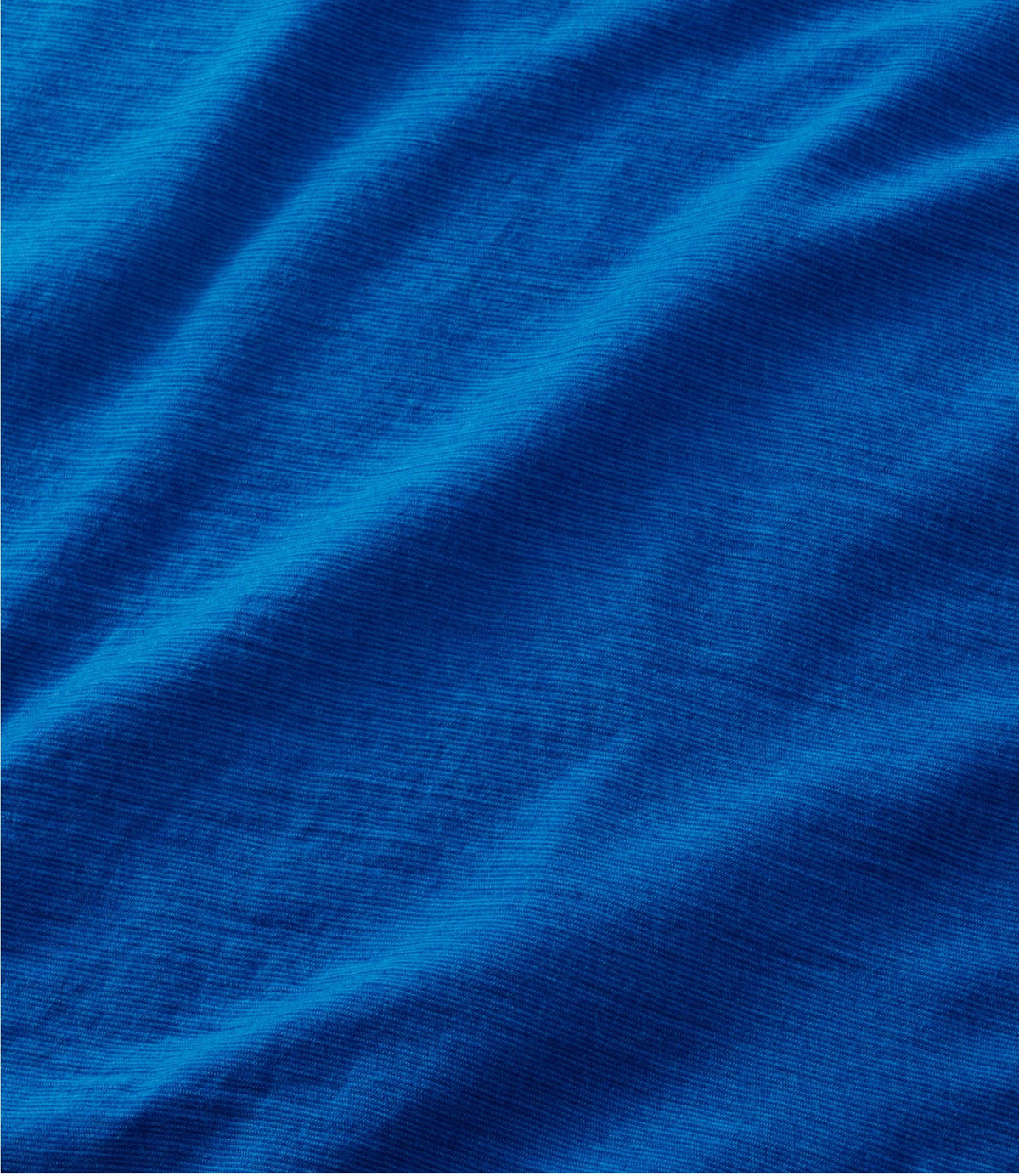 L.L.Bean Men's Cresta Ultralight 150 Crew Top, Stripe Regatta Blue/Glacier Blue