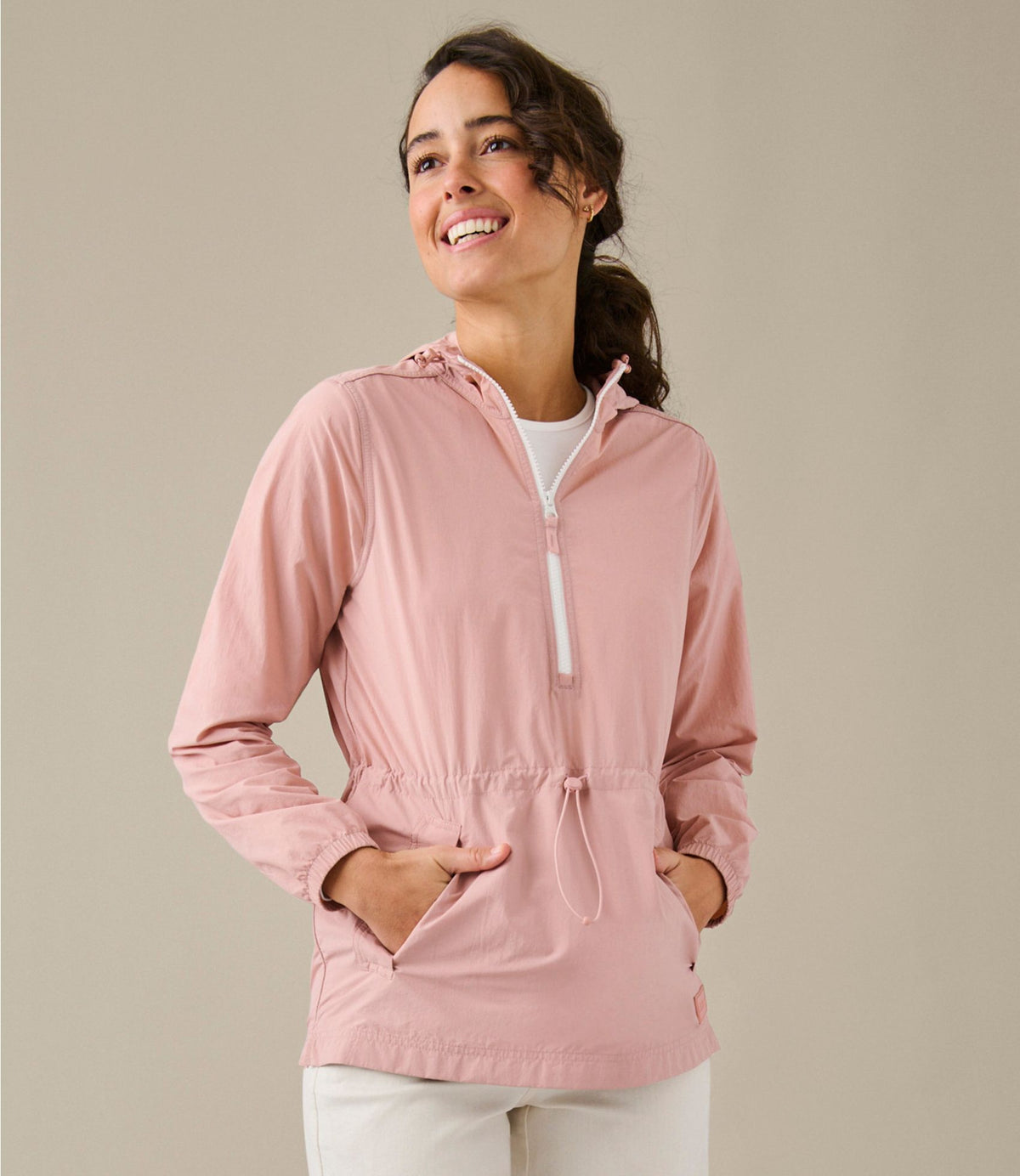 L.L.Bean Women's Light and Airy Anorak Faded Sage