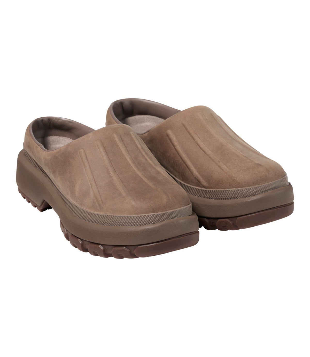 L.L.Bean Women's 5-Bar Mules, Leather Taupe