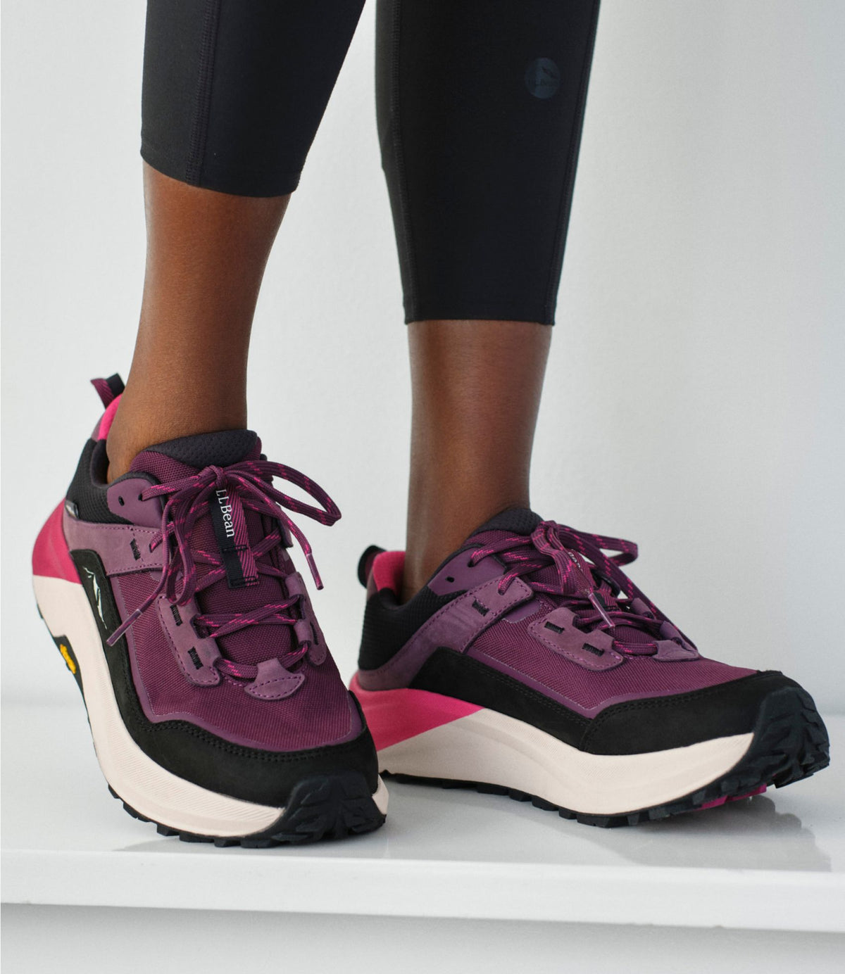 L.L.Bean Women's NextVenture Hiking Shoes, Waterproof Fig