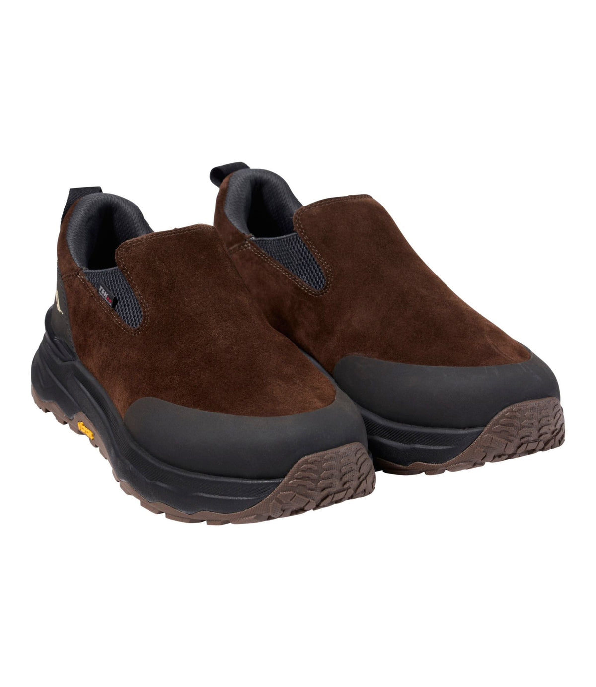 L.L.Bean Men's NextVenture Waterproof Slip-On Shoes, Suede Deep Brown Suede