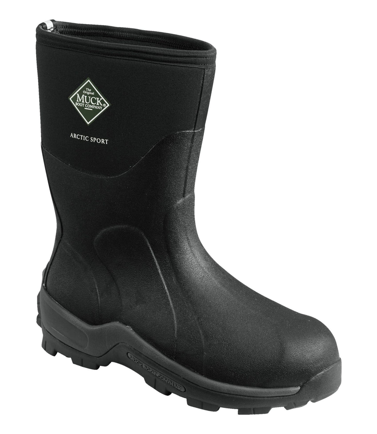 L.L.Bean Men's Arctic Sport Muck Boots, Mid-Cut Black