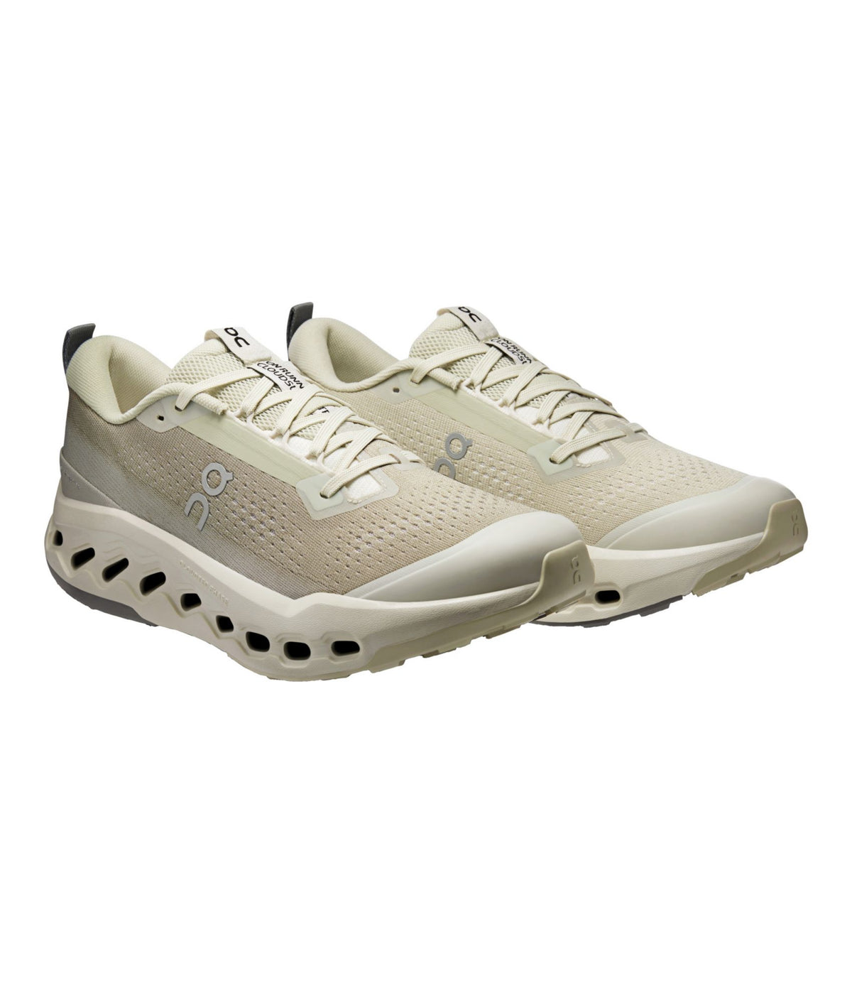 L.L.Bean Men's On Cloudsurfer Trail 2 Running Shoes Chalk/Ghost