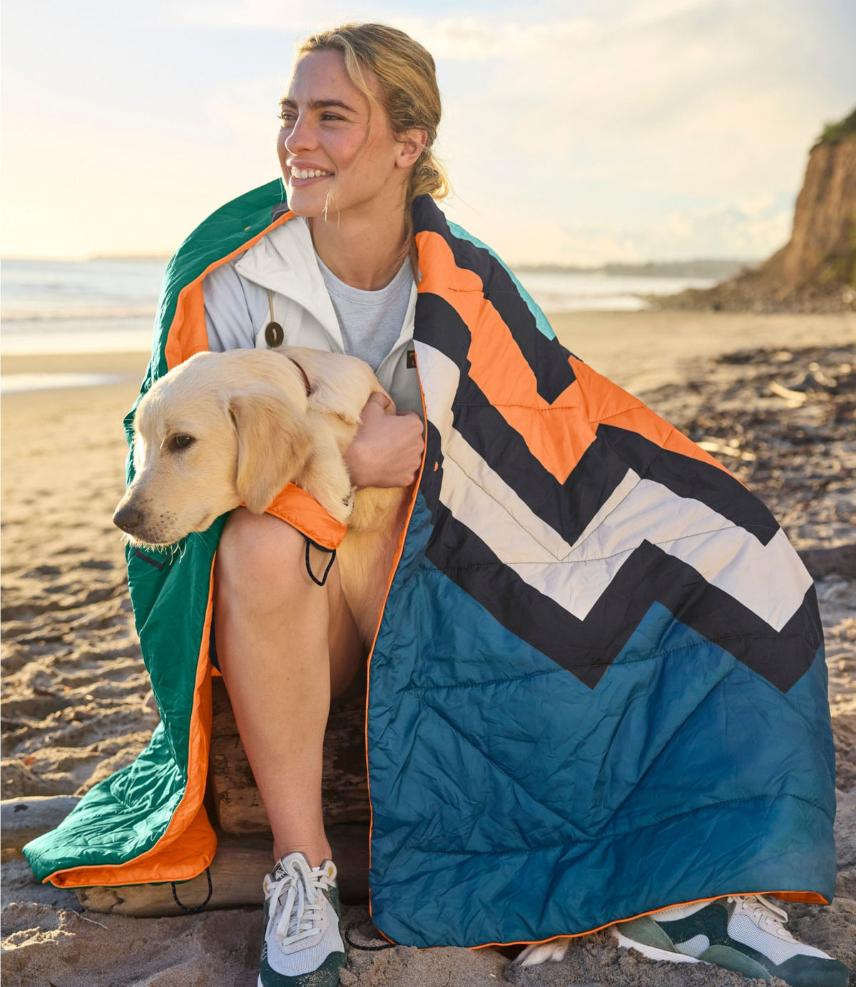 L.L.Bean L.L.Bean Puffer Blanket Celestial Parks