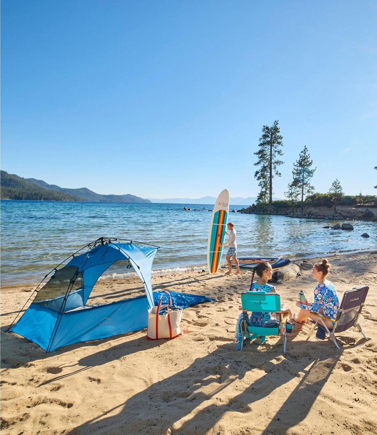 L.L.Bean L.L.Bean Sunbuster Shelter Blue Water