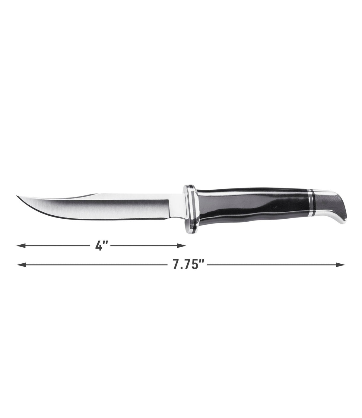 L.L.Bean Buck 102 Woodsman Knife Black