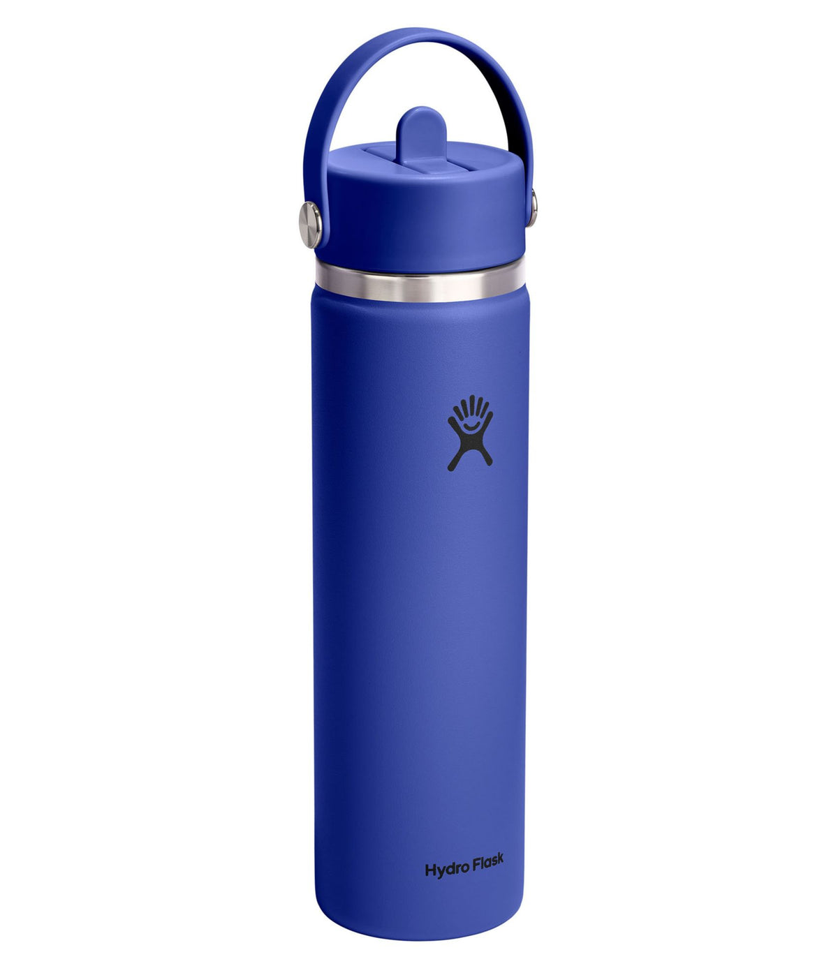 L.L.Bean Hydro Flask Wide Mouth Water Bottle with Flex Straw Cap, 24 oz. Birch