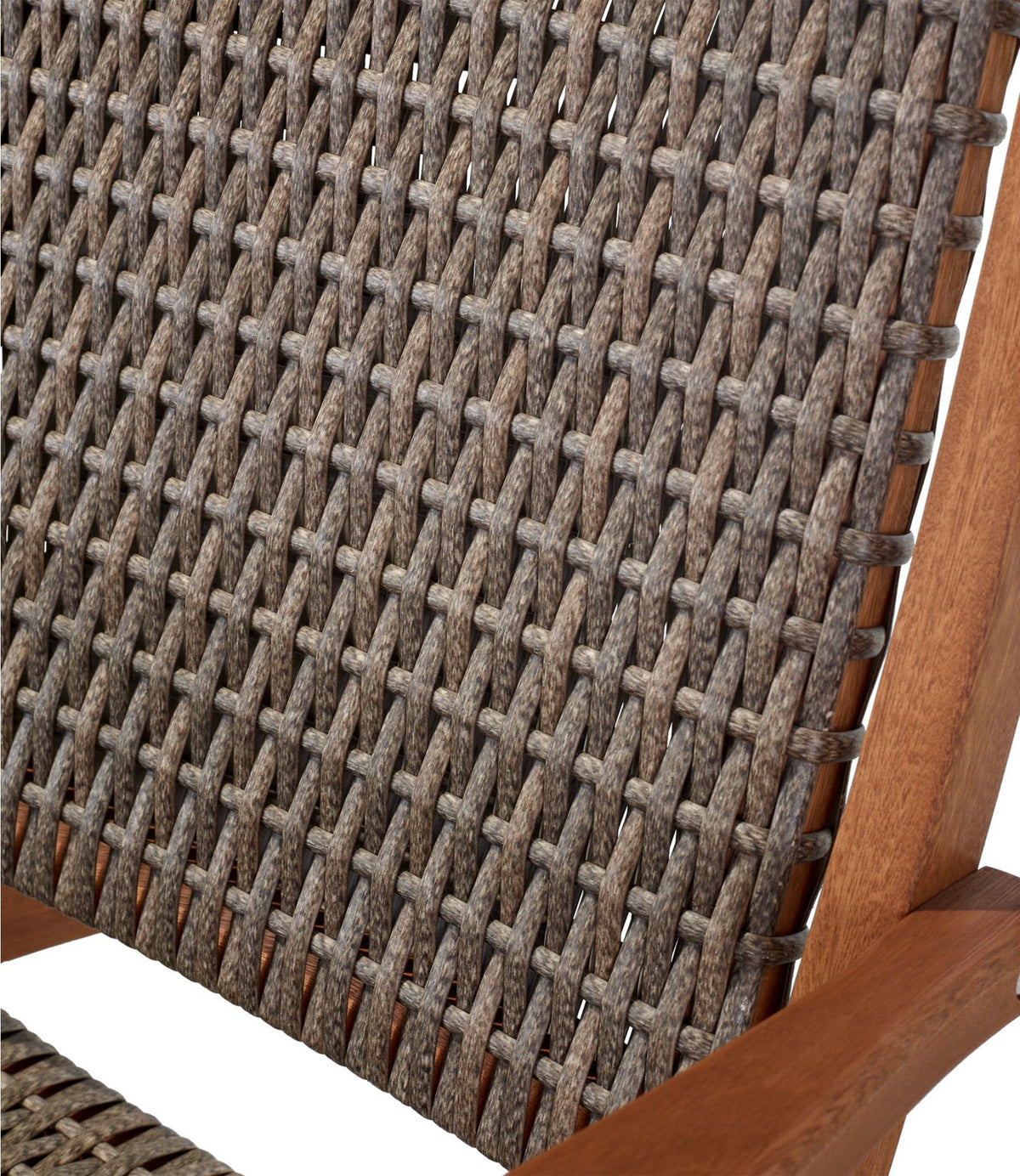 L.L.Bean Wicker Eucalyptus Chair Natural