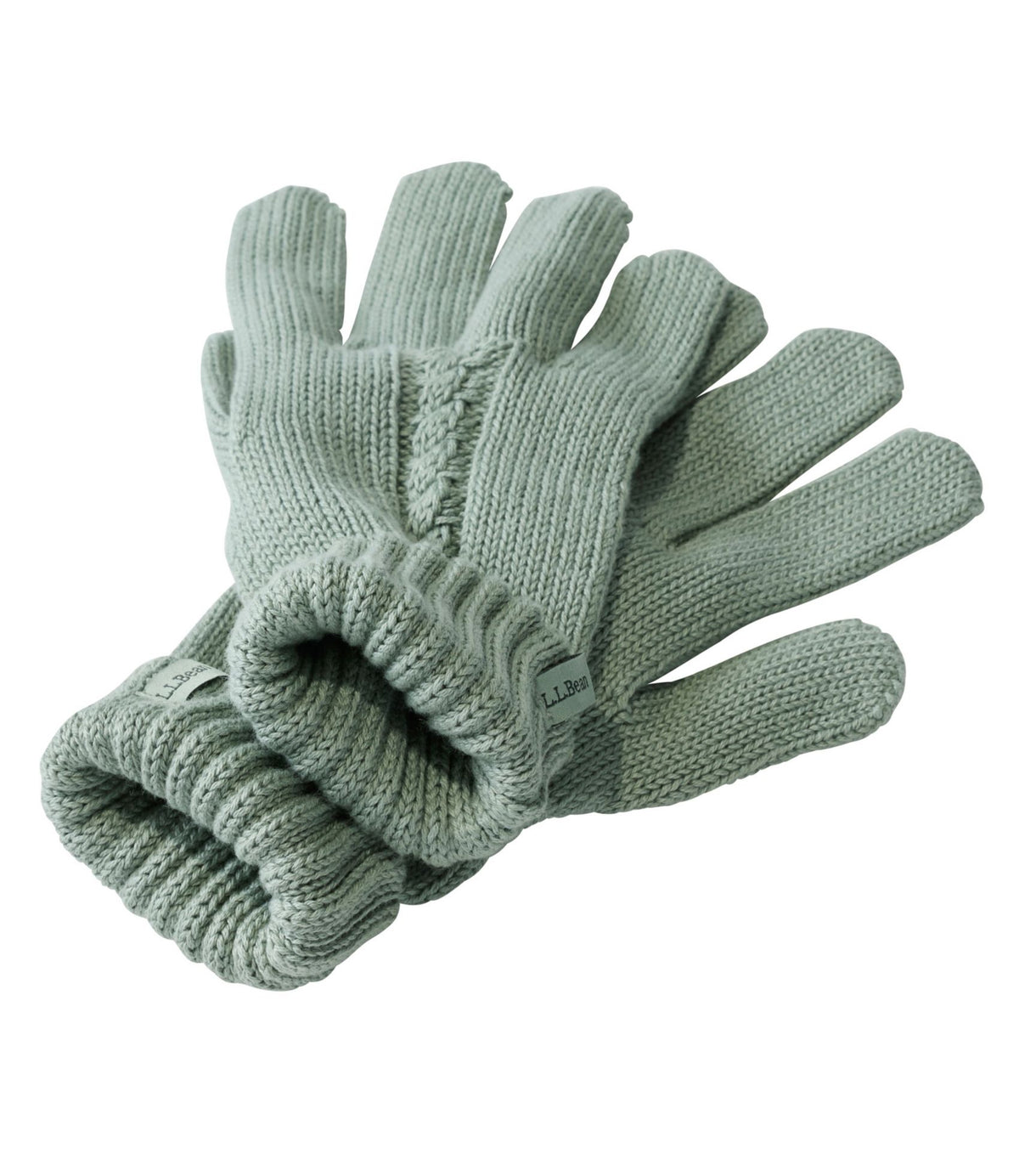 L.L.Bean Women's Double L® Cable Gloves Classic Navy