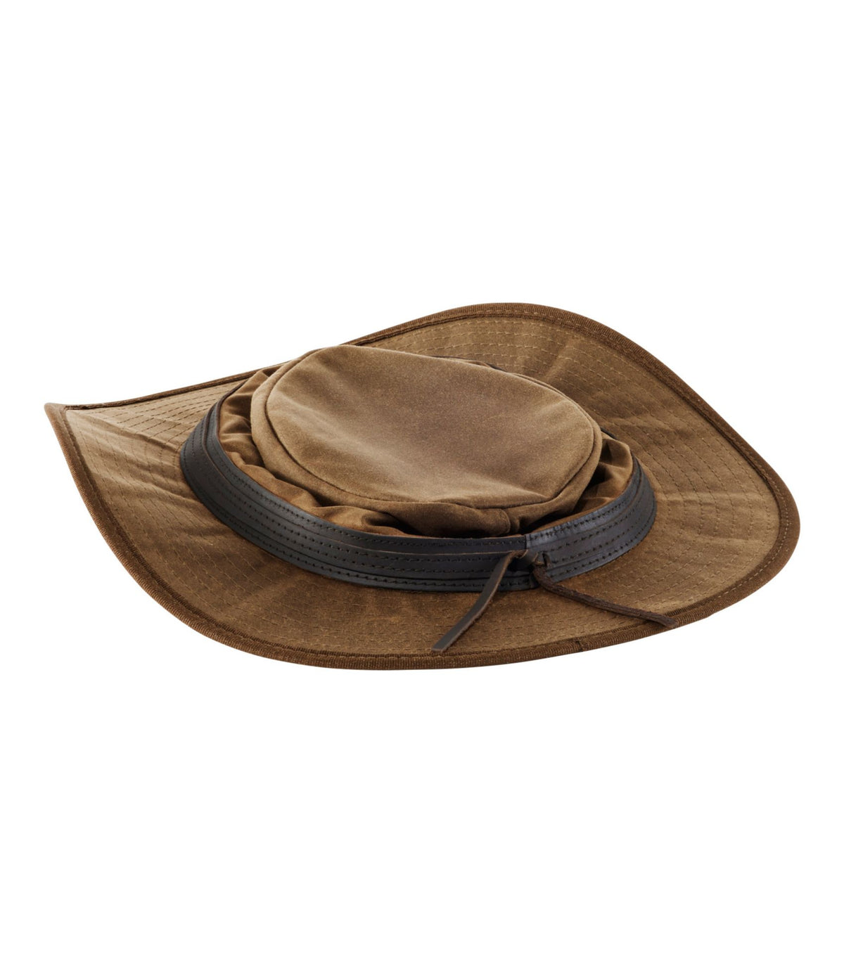 L.L.Bean Adults' Henschel Allport Waxed Cotton Packer Hat Earth