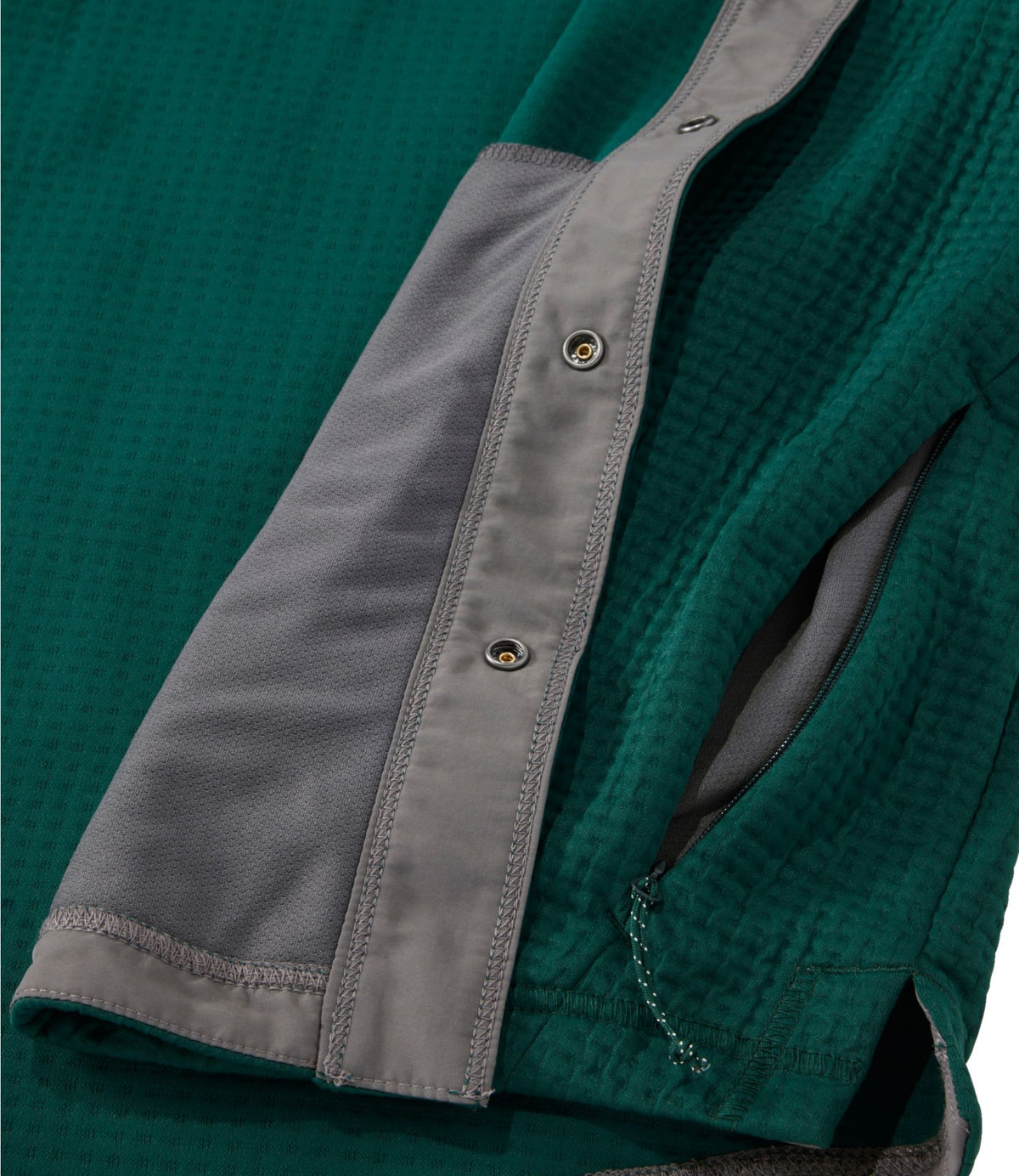 L.L.Bean Men's Performance Waffle Shirt Jac Chartreuse