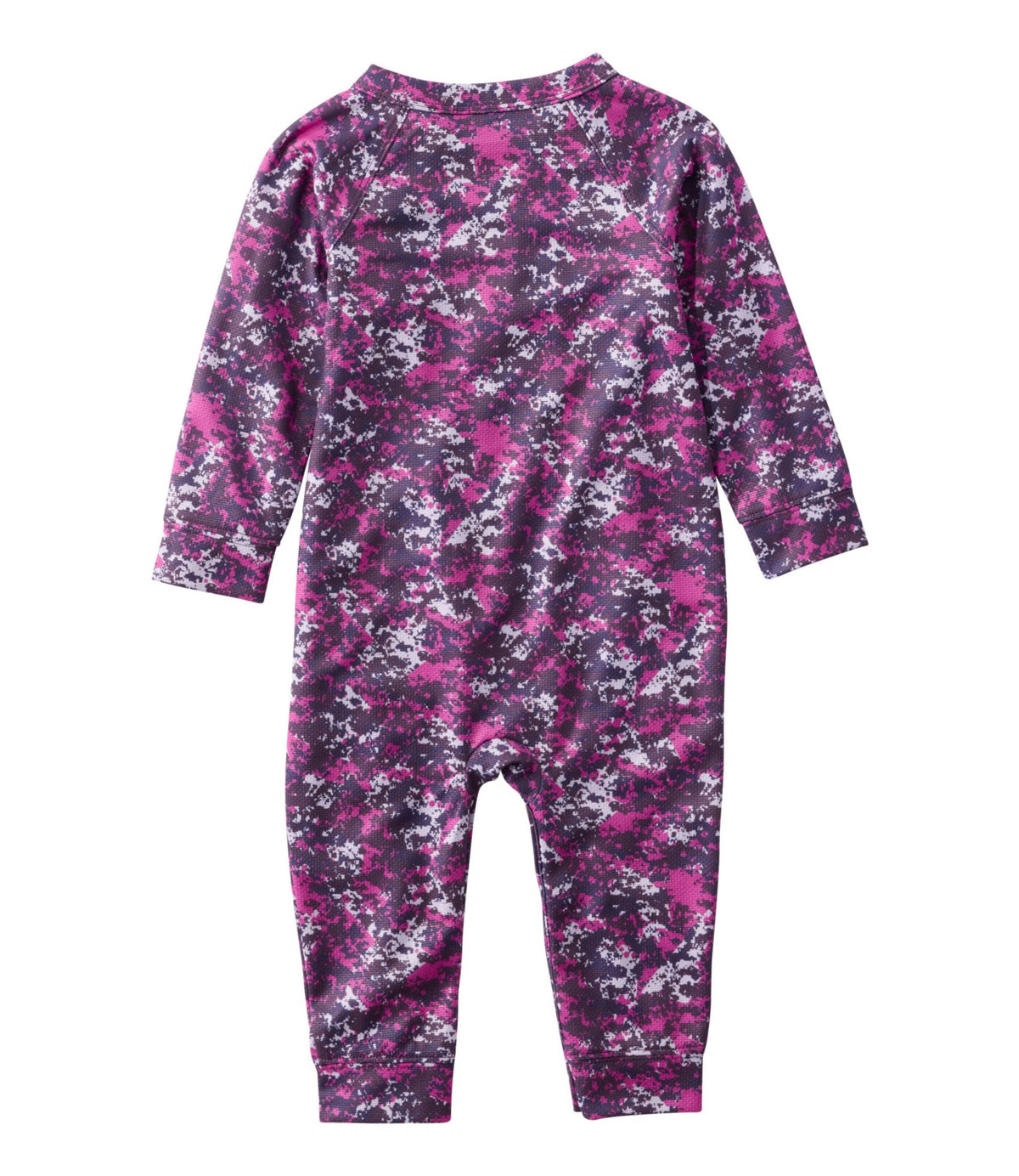 L.L.Bean Infants' Wicked Warm Underwear, One-Piece, Print Bold Pink Camo
