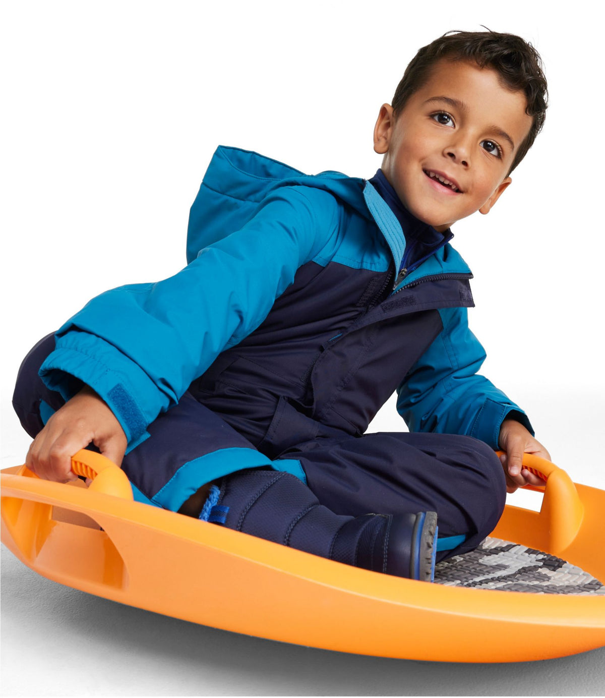 L.L.Bean Kids' Cold Buster Snowsuit Teal Shadow/Deepest Blue