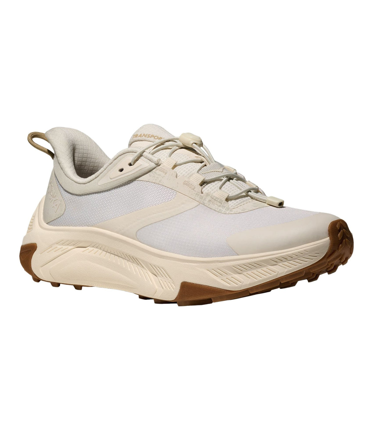 L.L.Bean Women's HOKA Transport 2 Shoes Alabaster/Alabaster