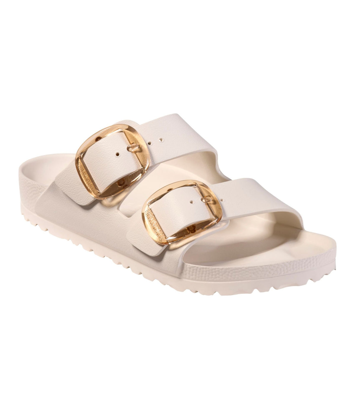L.L.Bean Women's Birkenstock Arizona Sandals, EVA Big Buckle Eggshell