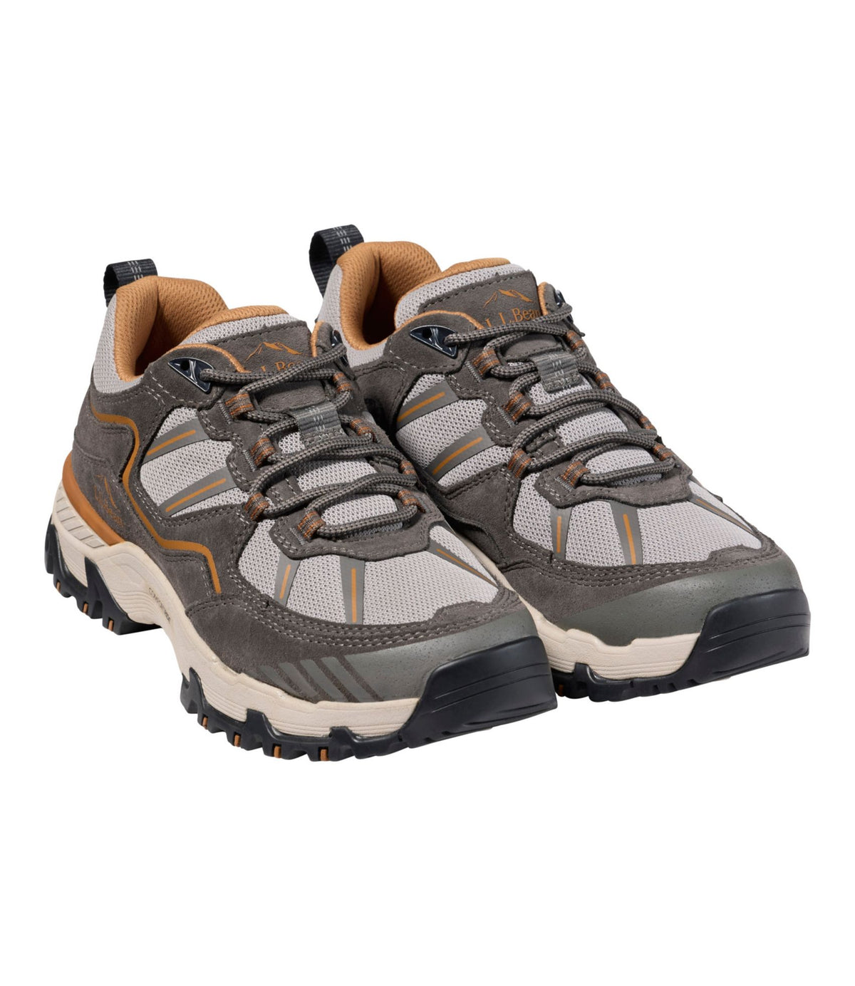 L.L.Bean Men's Trail Model X Ventilated Hiking Shoes Dark Silt/Shore Sand