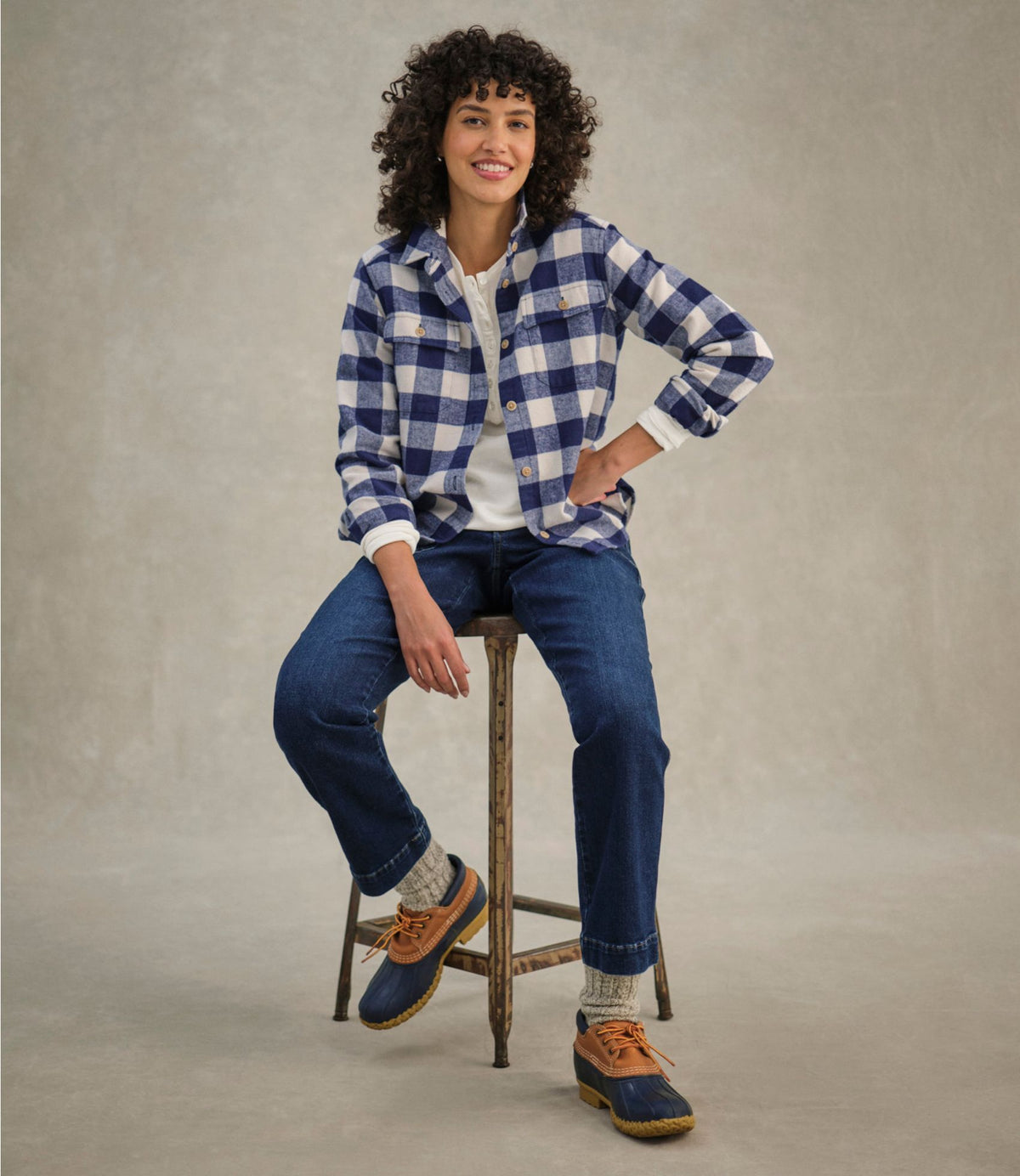 L.L.Bean Women's 1912 Field Denim Pants, Mid-Rise Ankle Utility