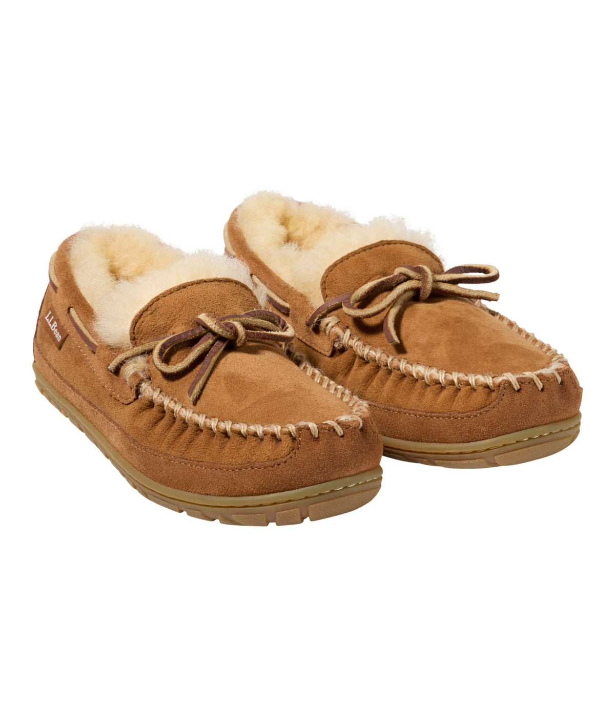 L.L.Bean Kids' Wicked Good Mocs Brown