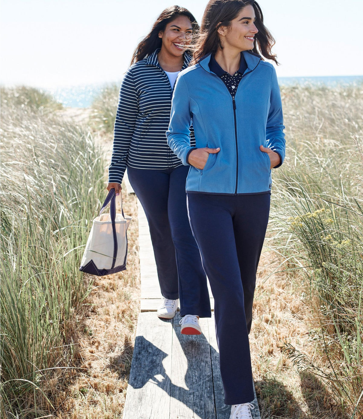 L.L.Bean Women's Perfect Fit Pants, Slim Classic Navy