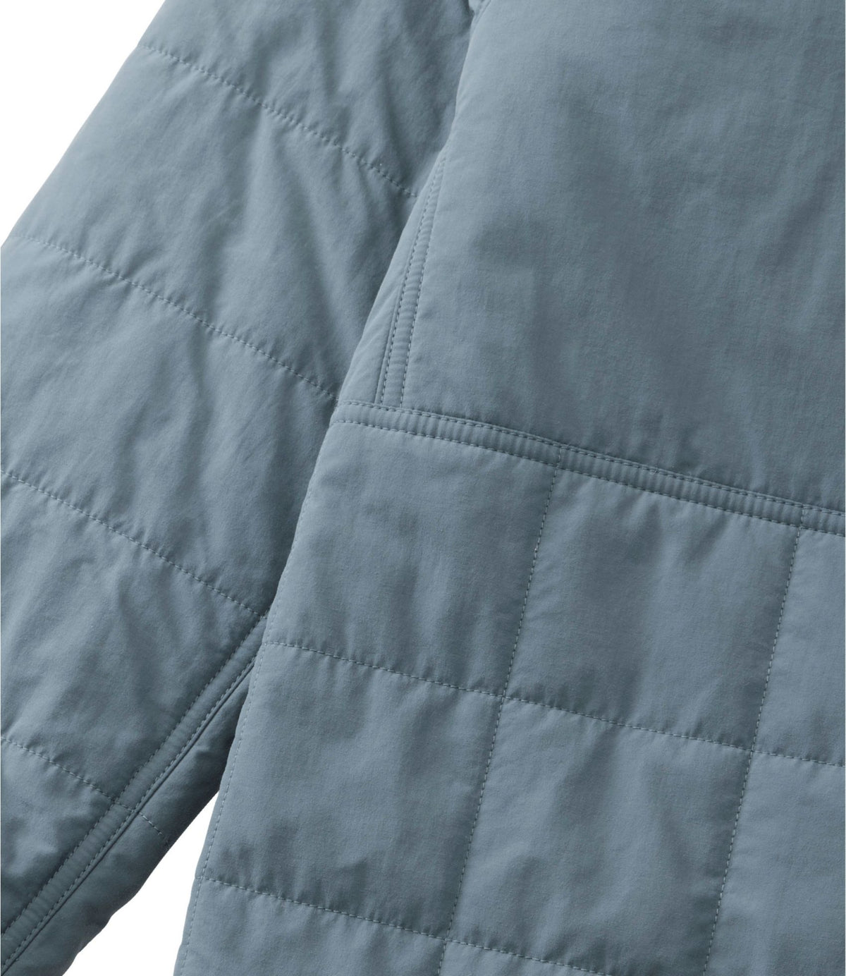 L.L.Bean Men's Mountain Classic Insulated Anorak Olive Gray