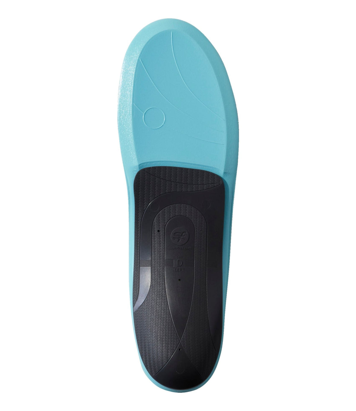 L.L.Bean Adults' Superfeet Everyday Comfort Insoles Black