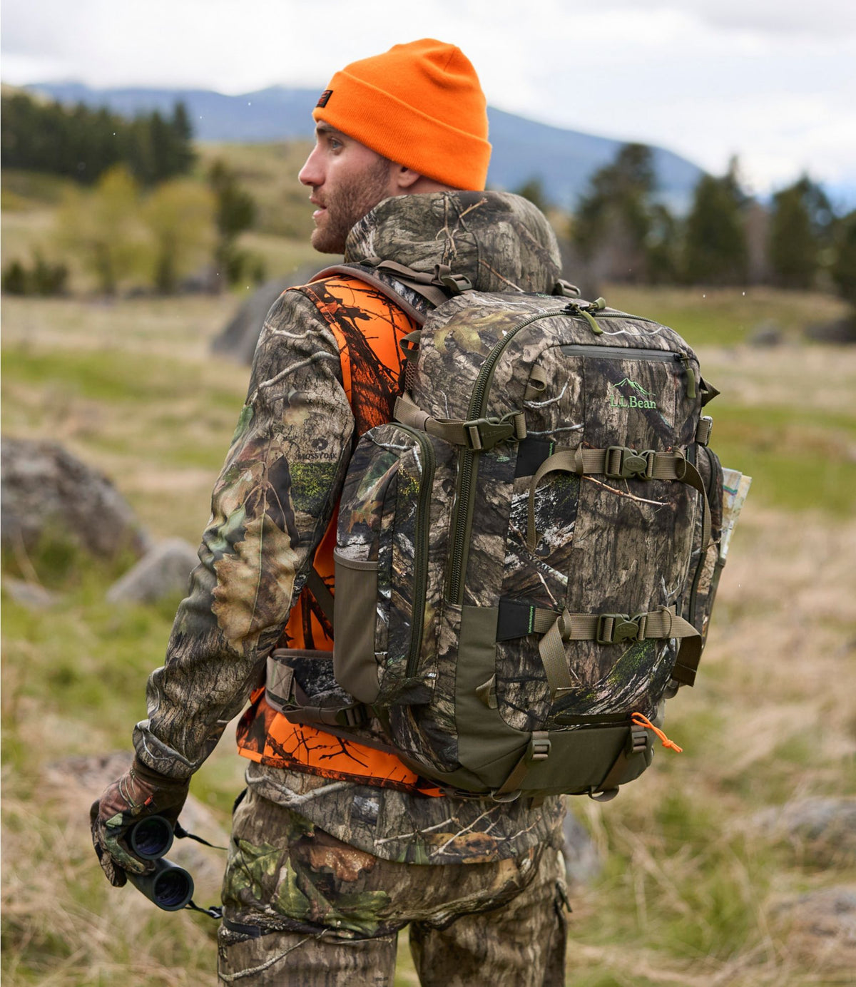 L.L.Bean Ridge Runner Pro Hunting Pack, 30L Mossy Oak Country DNA