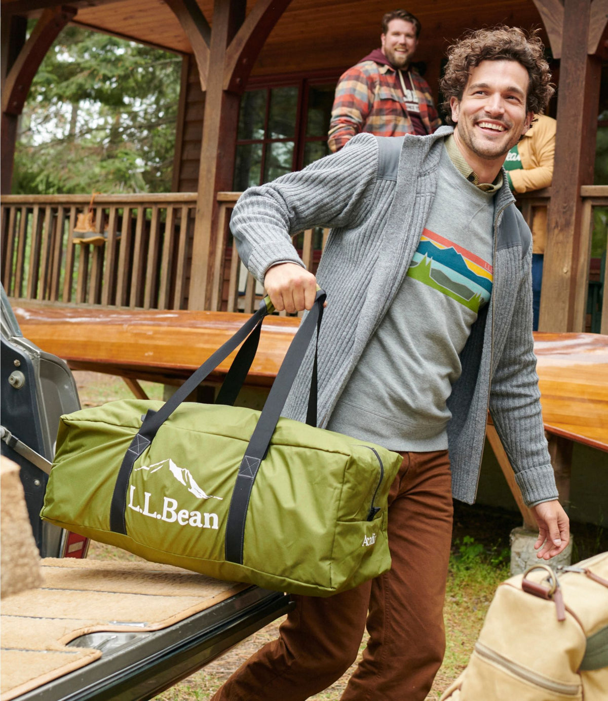 L.L.Bean L.L.Bean Acadia 4-Person Tent Avocado/Chartreuse