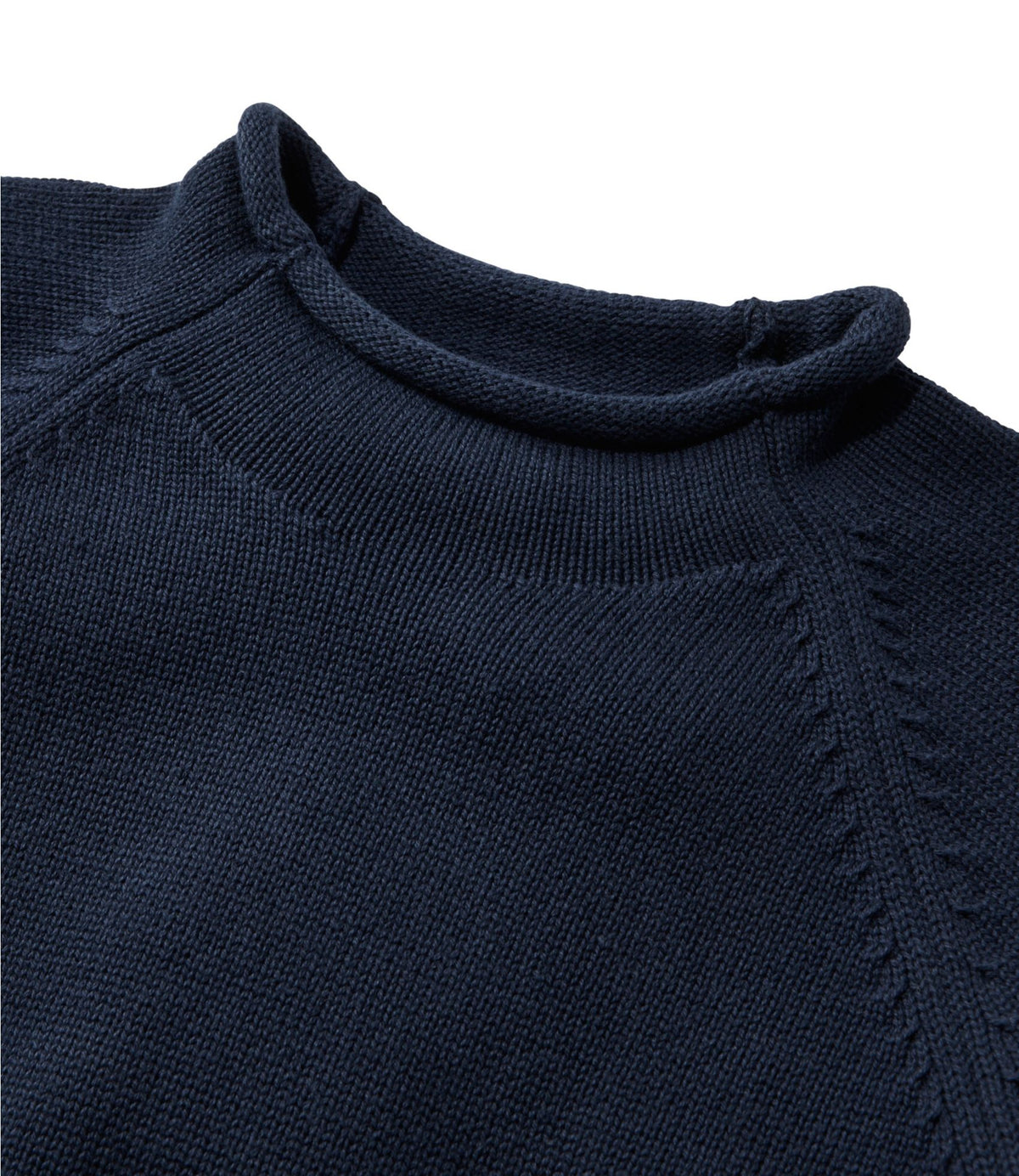 L.L.Bean Women's The Original Double L® Sweater, Rollneck Classic Navy
