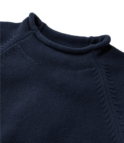L.L.Bean Women's The Original Double L® Sweater, Rollneck Classic Navy