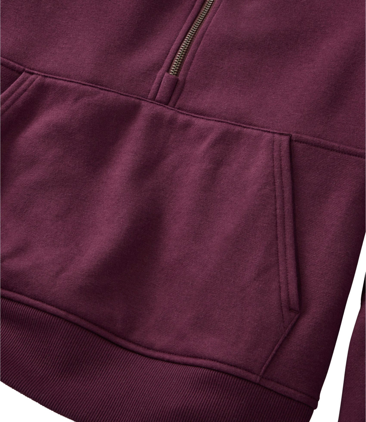L.L.Bean Women's Mountain Classic Sweatshirt, Half-Zip Classic Navy