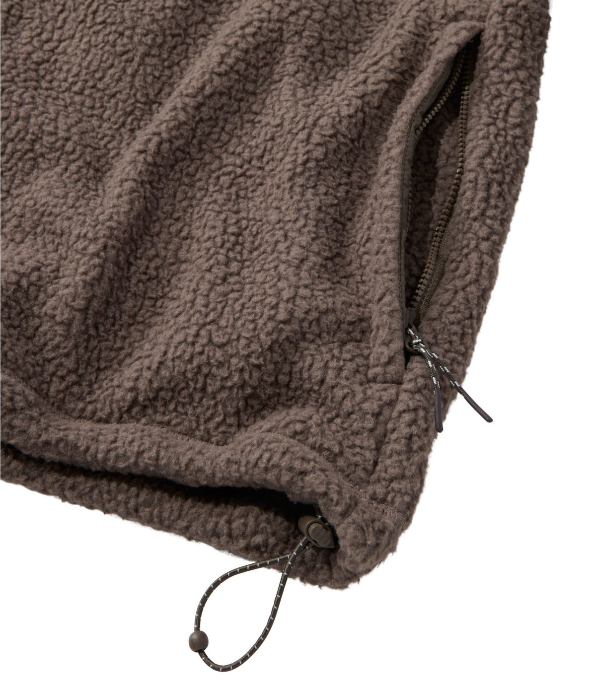 L.L.Bean Women's Mountainside Fleece 1/2-Zip Pullover Bone