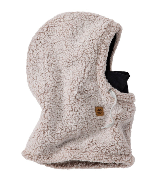 L.L.Bean Women's Turtle Fur Comfort Lush™ High Pile Fleece Booter Overhood Natural