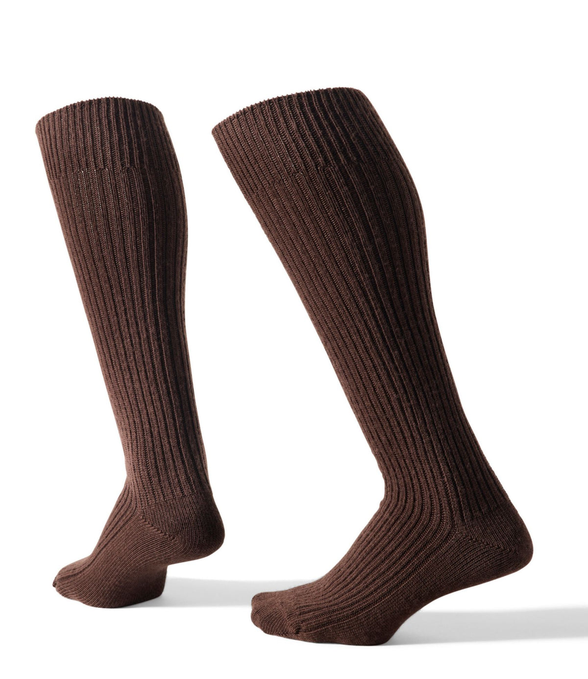 L.L.Bean Women's L.L.Bean Barn Boot Socks Deep Sable