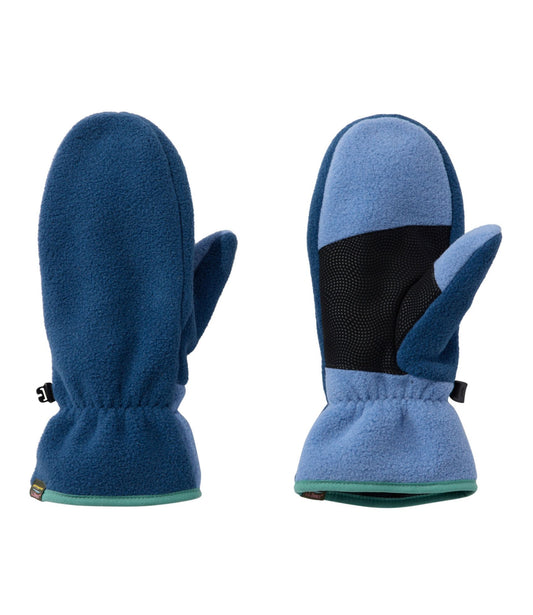 L.L.Bean Adults' L.L.Bean Mountain Classic Fleece Mittens Mariner Blue/Deep Lake