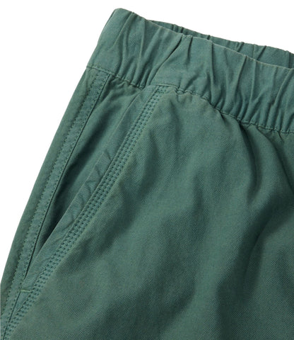 L.L.Bean Women's Sunwashed Cotton-Blend Pull-On Pants, Mid-Rise Cargo Dark Cocoa