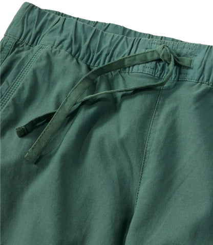 L.L.Bean Women's Sunwashed Cotton-Blend Pull-On Pants, Mid-Rise Cargo Dark Cocoa