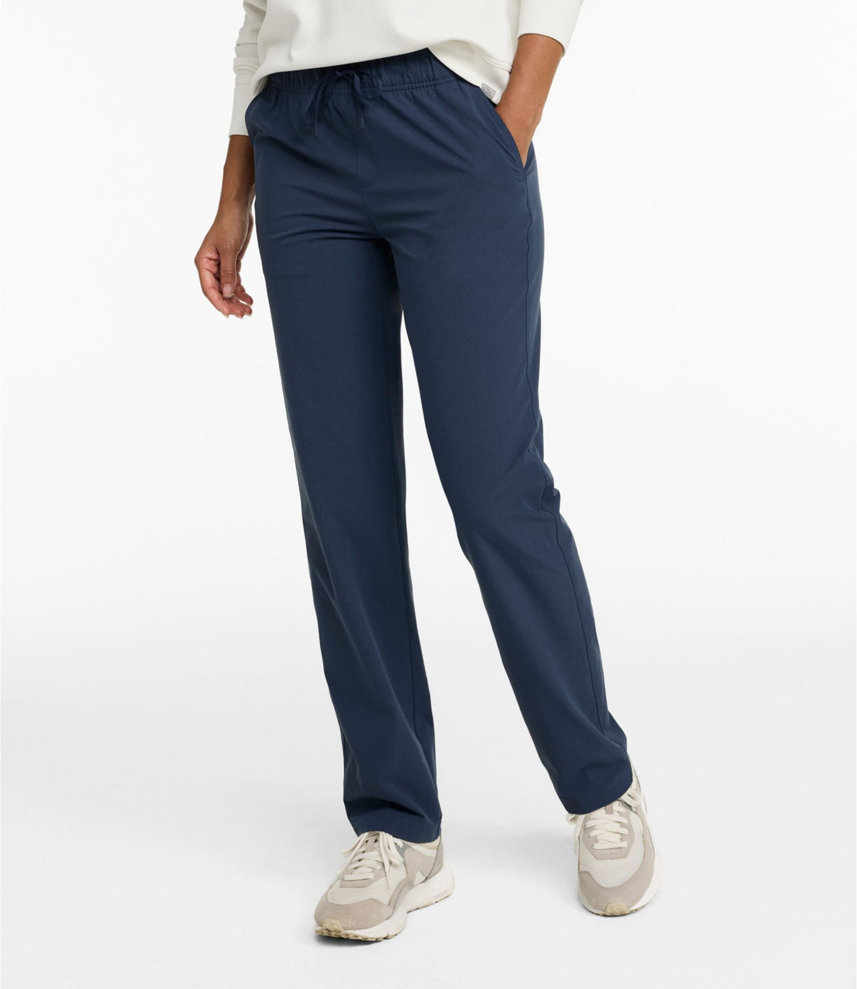 L.L.Bean Women's Multisport Pull-On Pant Alloy Gray