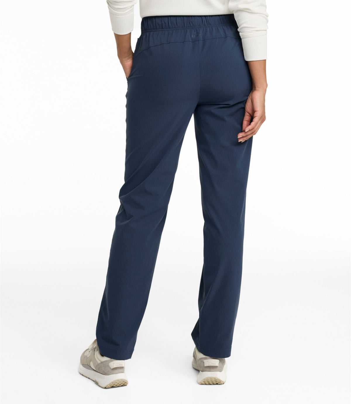 L.L.Bean Women's Multisport Pull-On Pant Alloy Gray