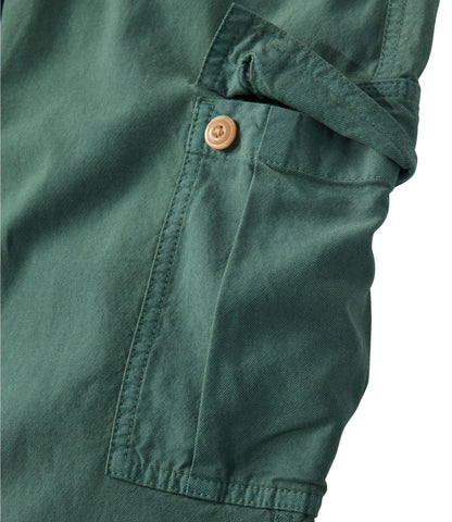 L.L.Bean Women's Sunwashed Cotton-Blend Pull-On Pants, Mid-Rise Ankle Dark Cocoa
