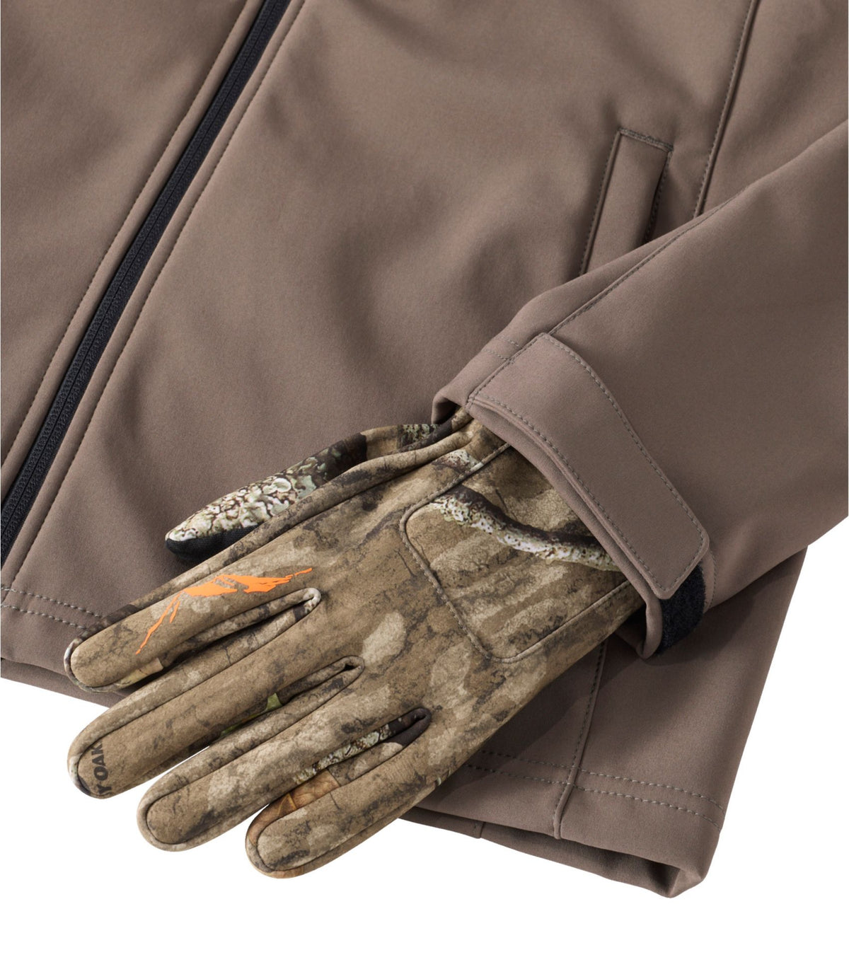 L.L.Bean Hunter's Pathfinder Gloves, Camo Mossy Oak Country Roots