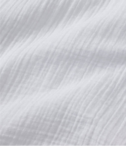 L.L.Bean Women's Cloud Gauze Shirt, Long-Sleeve Deep Lake