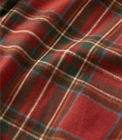 L.L.Bean Women's Scotch Plaid Flannel Shirt, Boyfriend Antique Royal Stewart