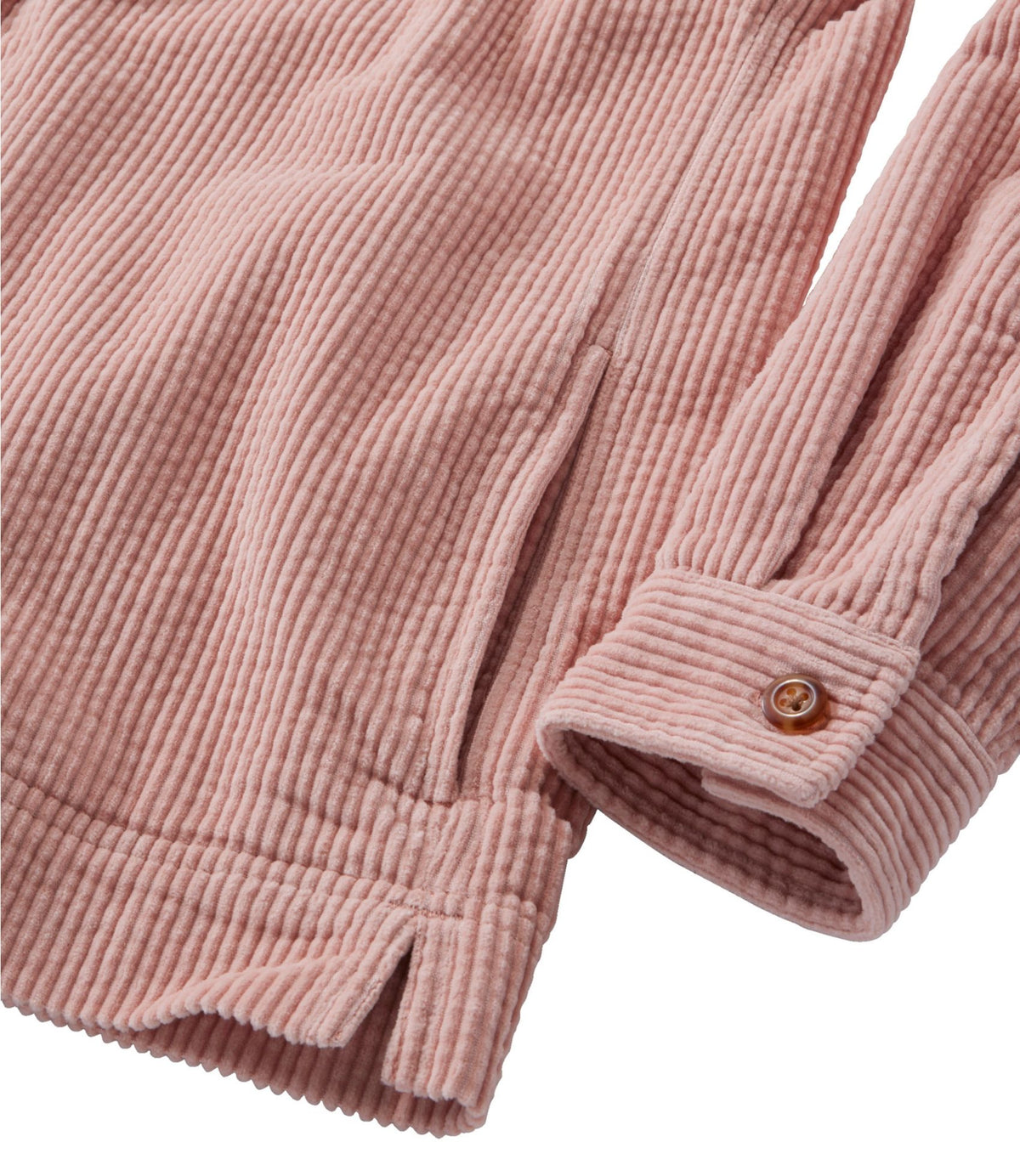 L.L.Bean Women's Comfort Corduroy Relaxed Shirt Sea Grass