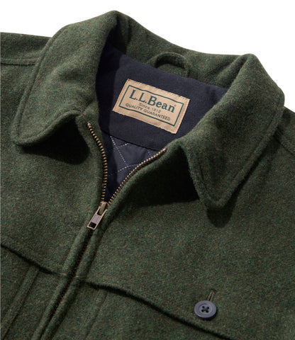 L.L.Bean Women's Maine Guide Zip Front Jac-Shirt with PrimaLoft Loden