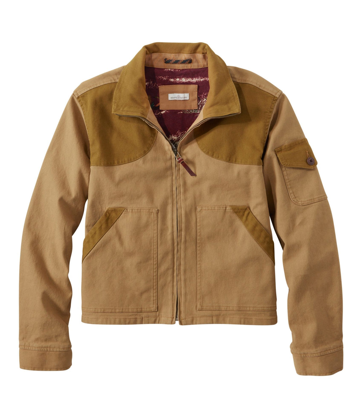 L.L.Bean Women's Signature Northwoods Canvas Jacket Marsh Brown